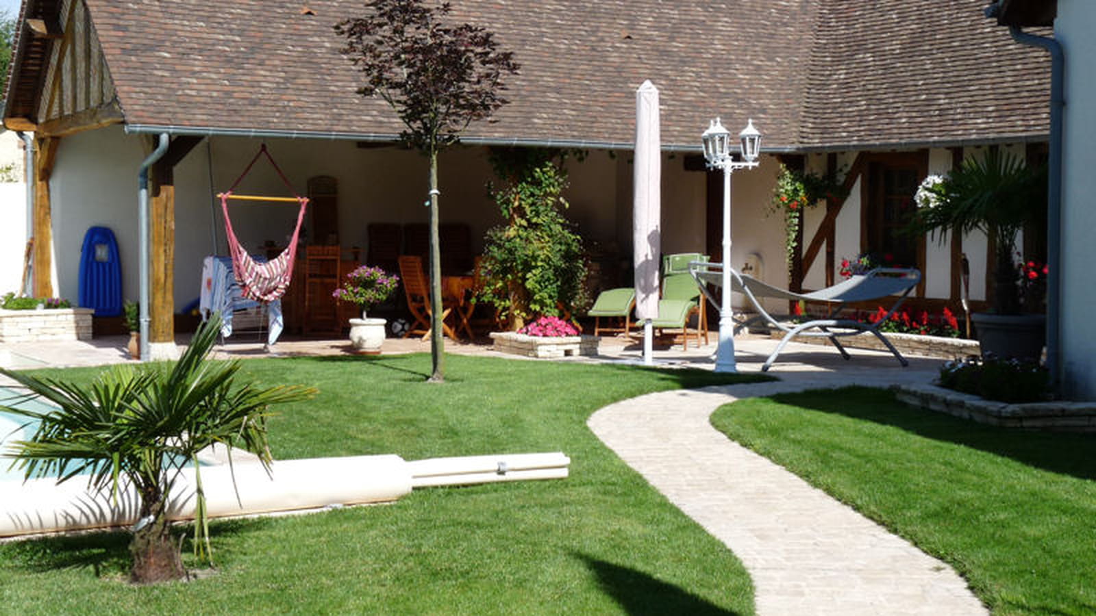 Terrasse couverte