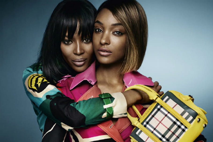 Naomi Campbell et Jourdan Dunn : nouveau duo pour Burberry Prorsum