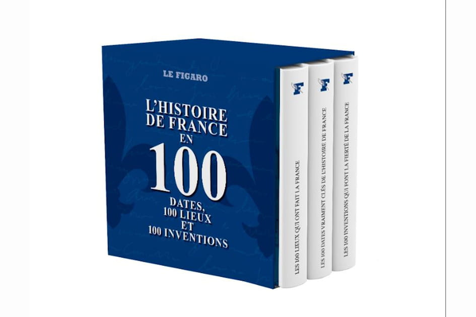 Coffret l'Histoire de France en 100&nbsp;dates, 100&nbsp;lieux et 100&nbsp;inventions, Le Figaro