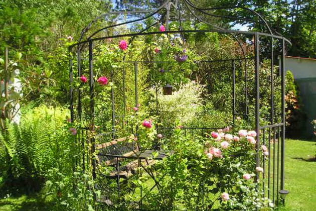 Une tonnelle romantique