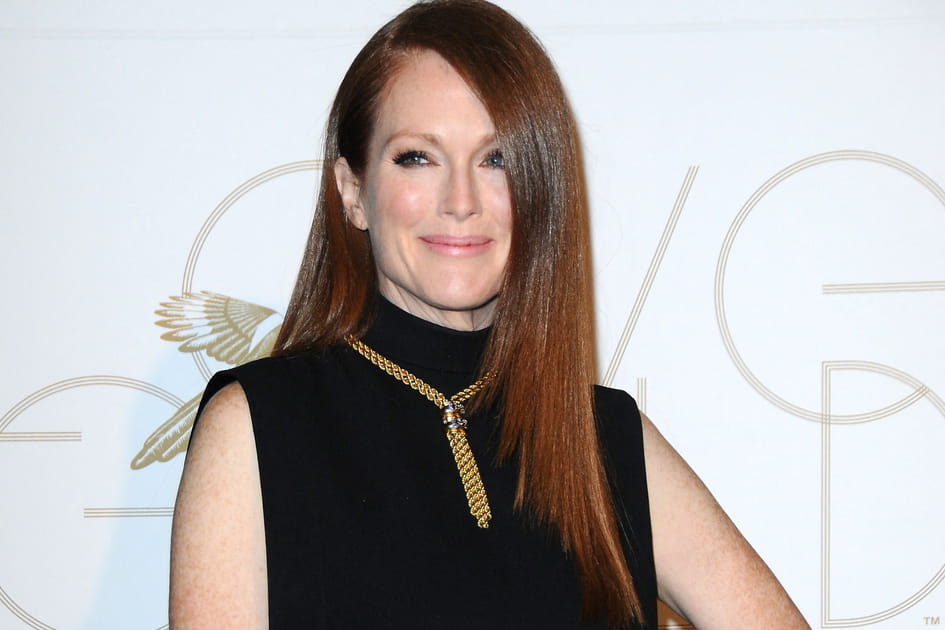 Le one side hair d&eacute;grad&eacute; de Julianne Moore