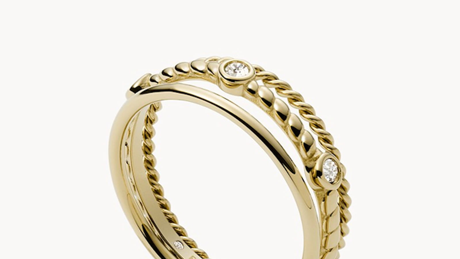 Bague Fossil