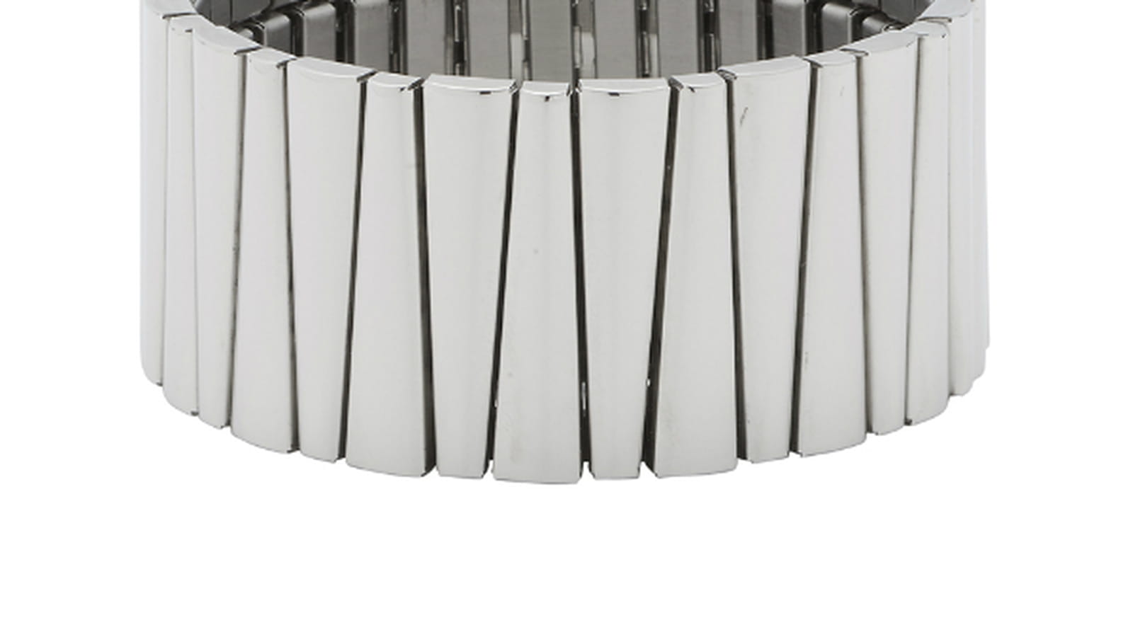 Manchette extersible de Energetix  en acier argent lastique de Energetix  45 euros