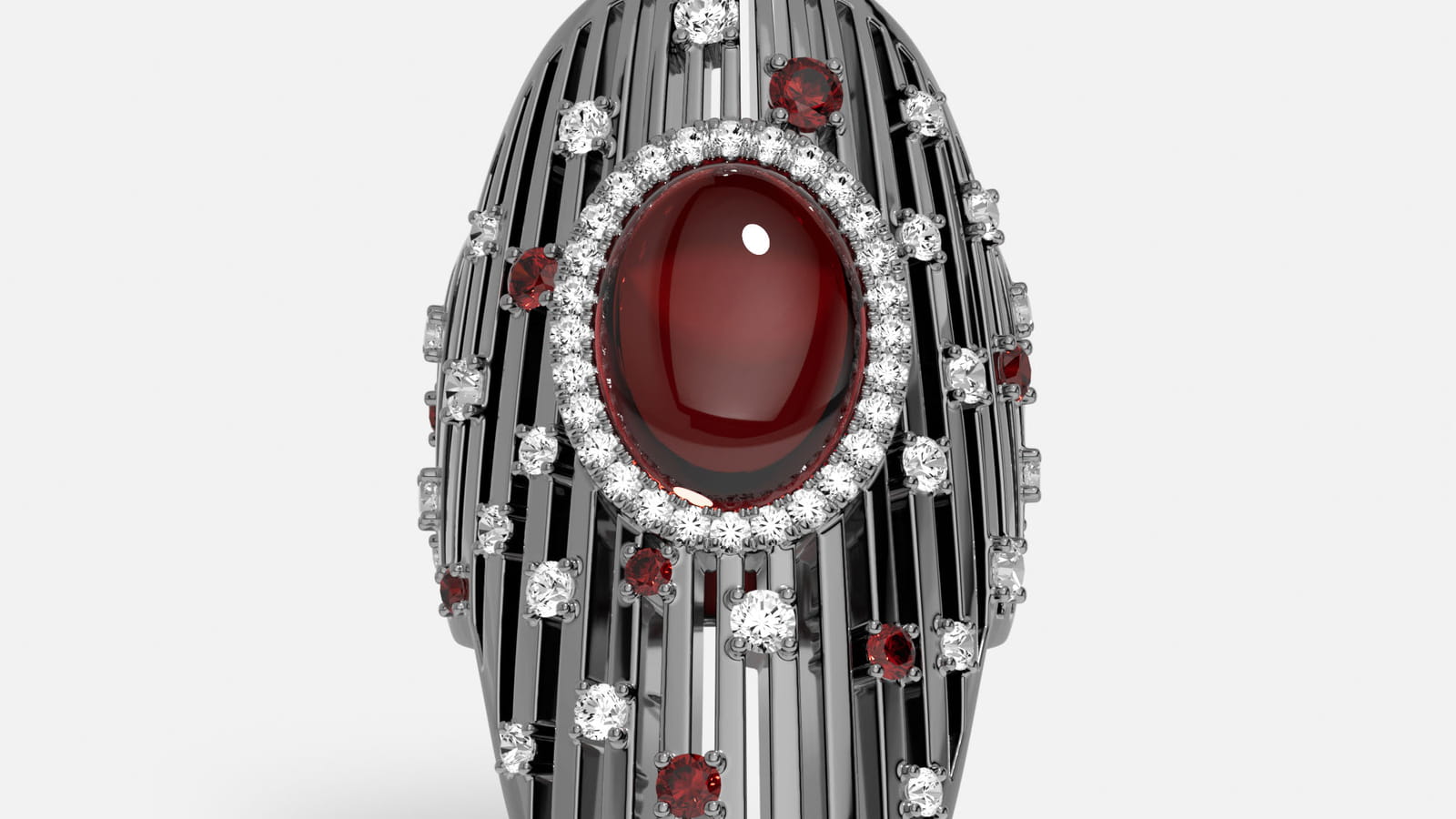 Bague Les Eventails Statement