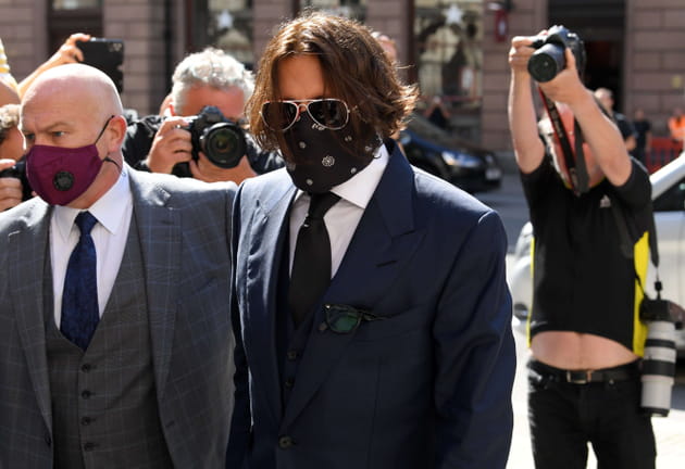 Johnny Depp au tribunal de Londres
