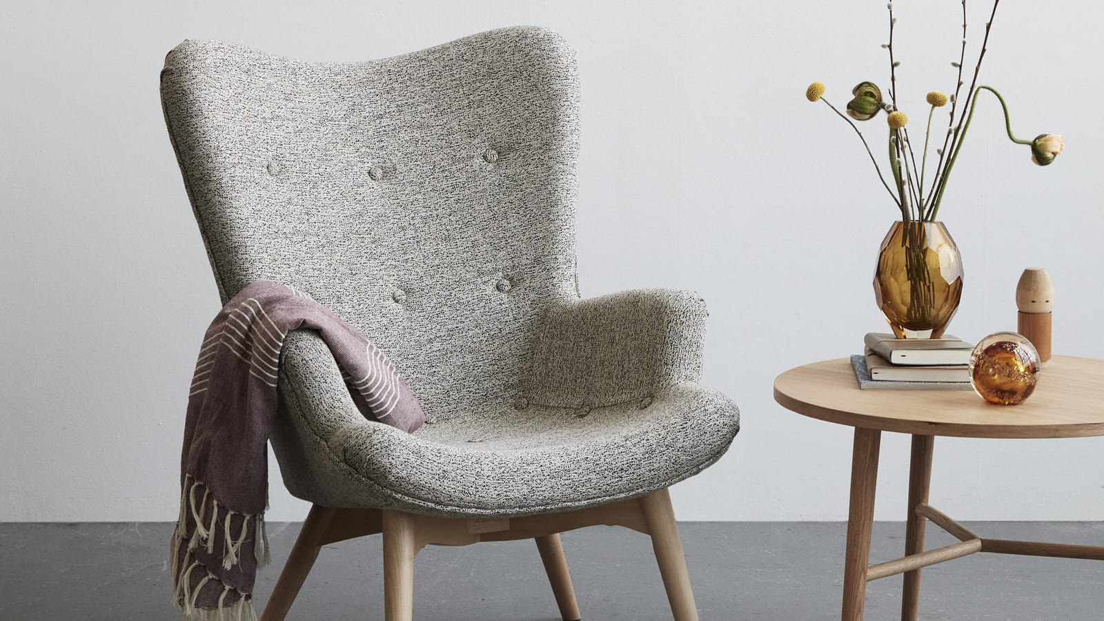 Fauteuil Recliner Hubsch 