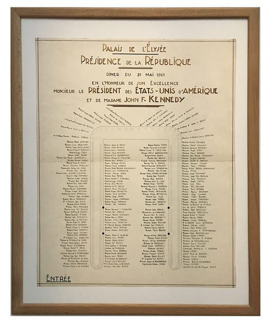 Le dîner d'État de la présidence de la République