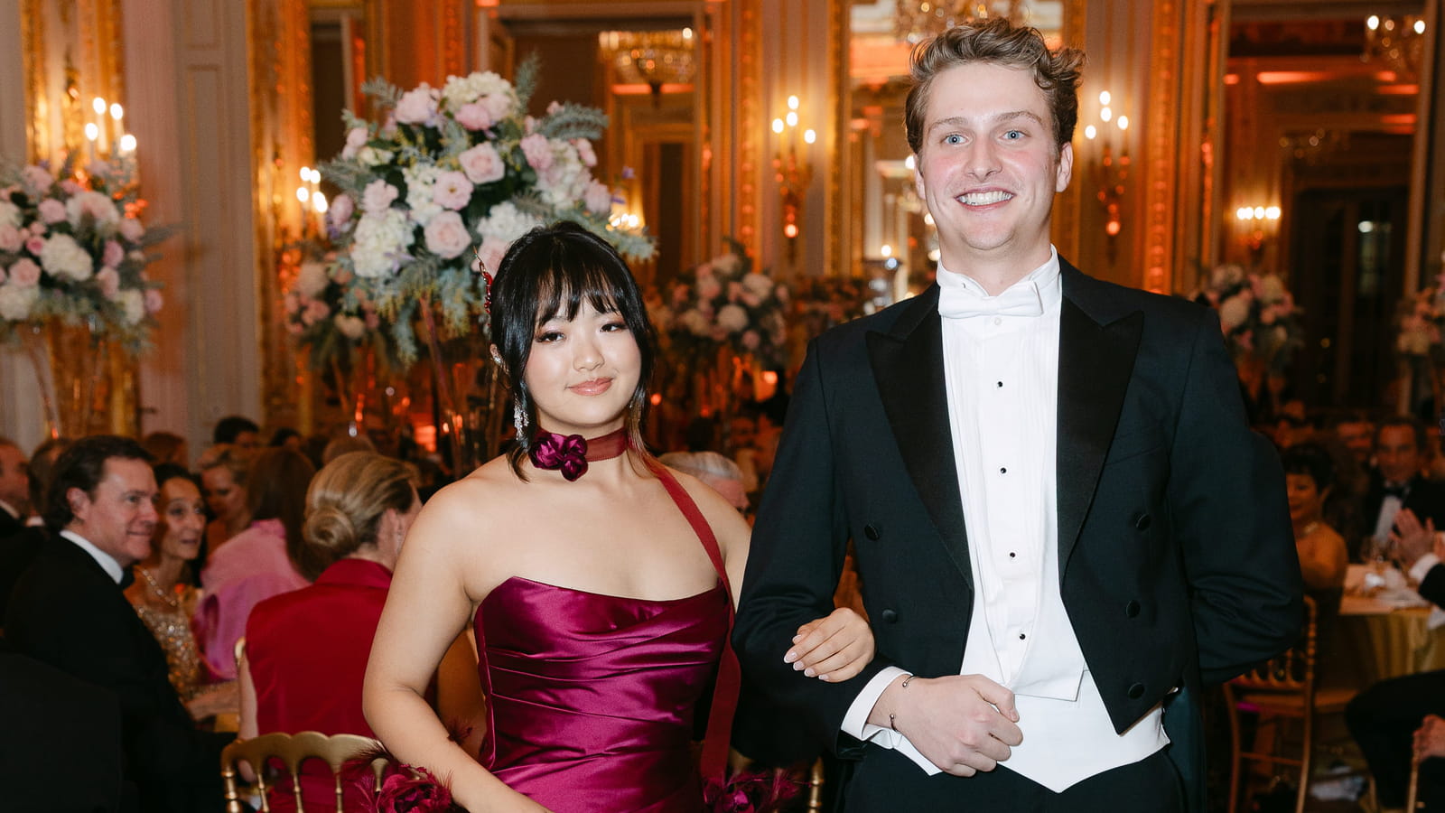 Alice Wang et Baron Heinrich von und zu Franckenstein