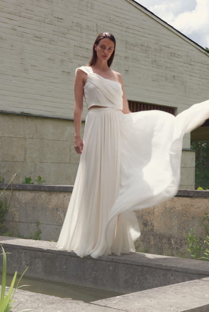 Haut Livourne et jupe Corleone, Laure de Sagazan