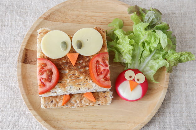 Un sandwich hibou