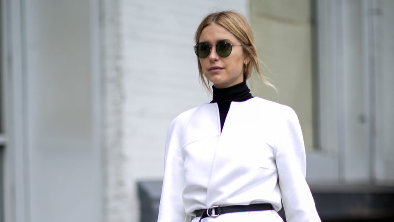Le manteau ceinturé