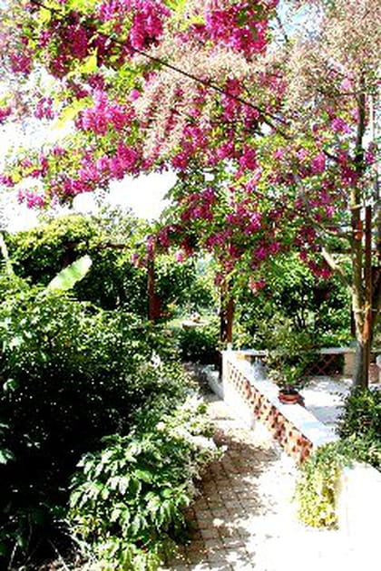Acc&egrave;s au jardin d'agr&eacute;ment