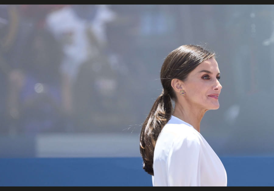 Top&nbsp;: la queue-de-cheval basse de Letizia d'Espagne