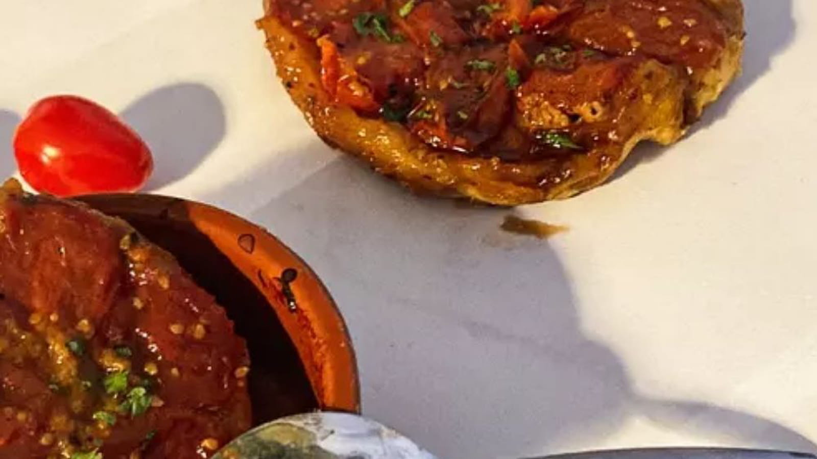 Tartes tatins aux tomates