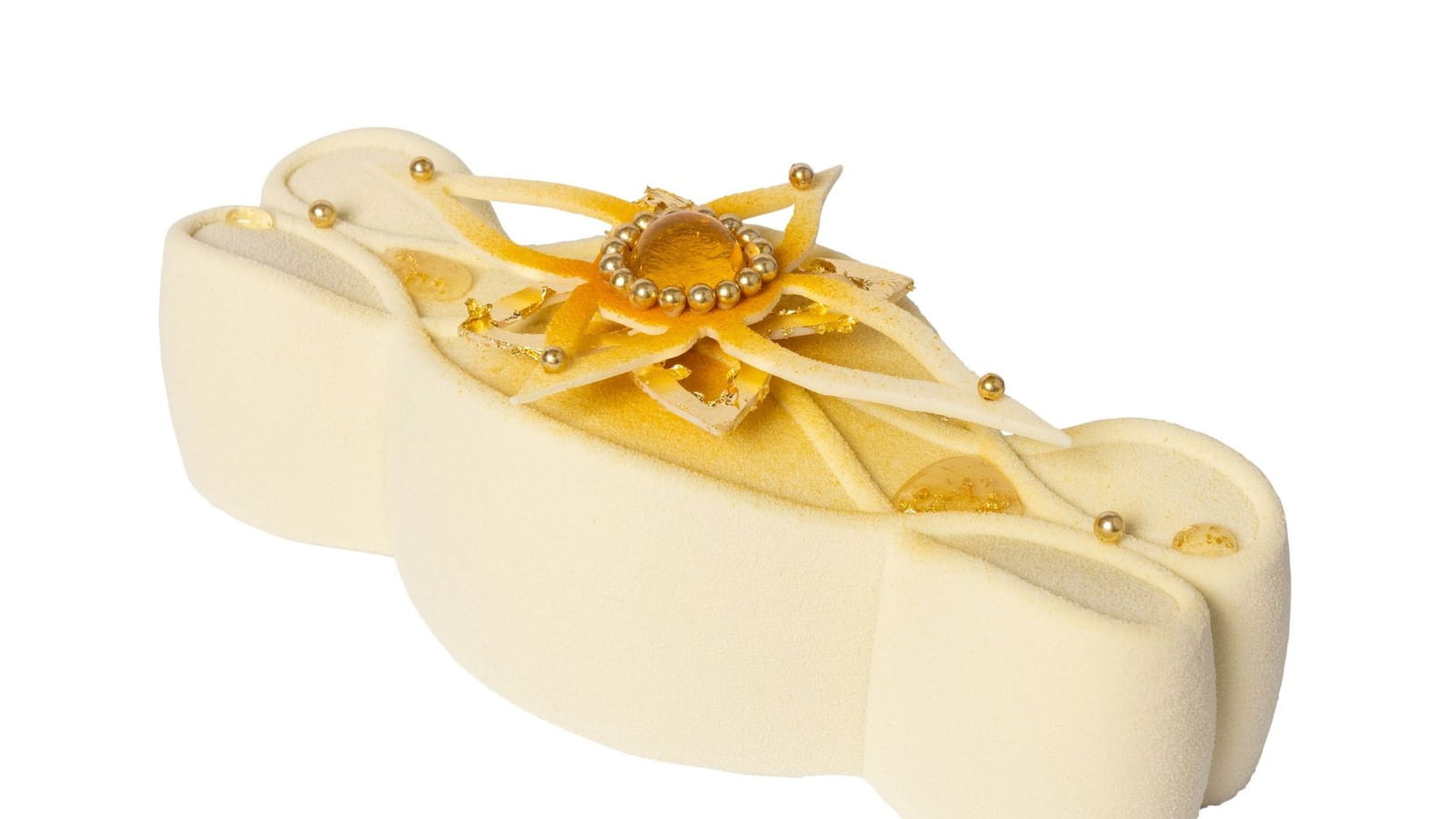 La bûche Giardino Ladurée x Mellerio de Julian Alvarez