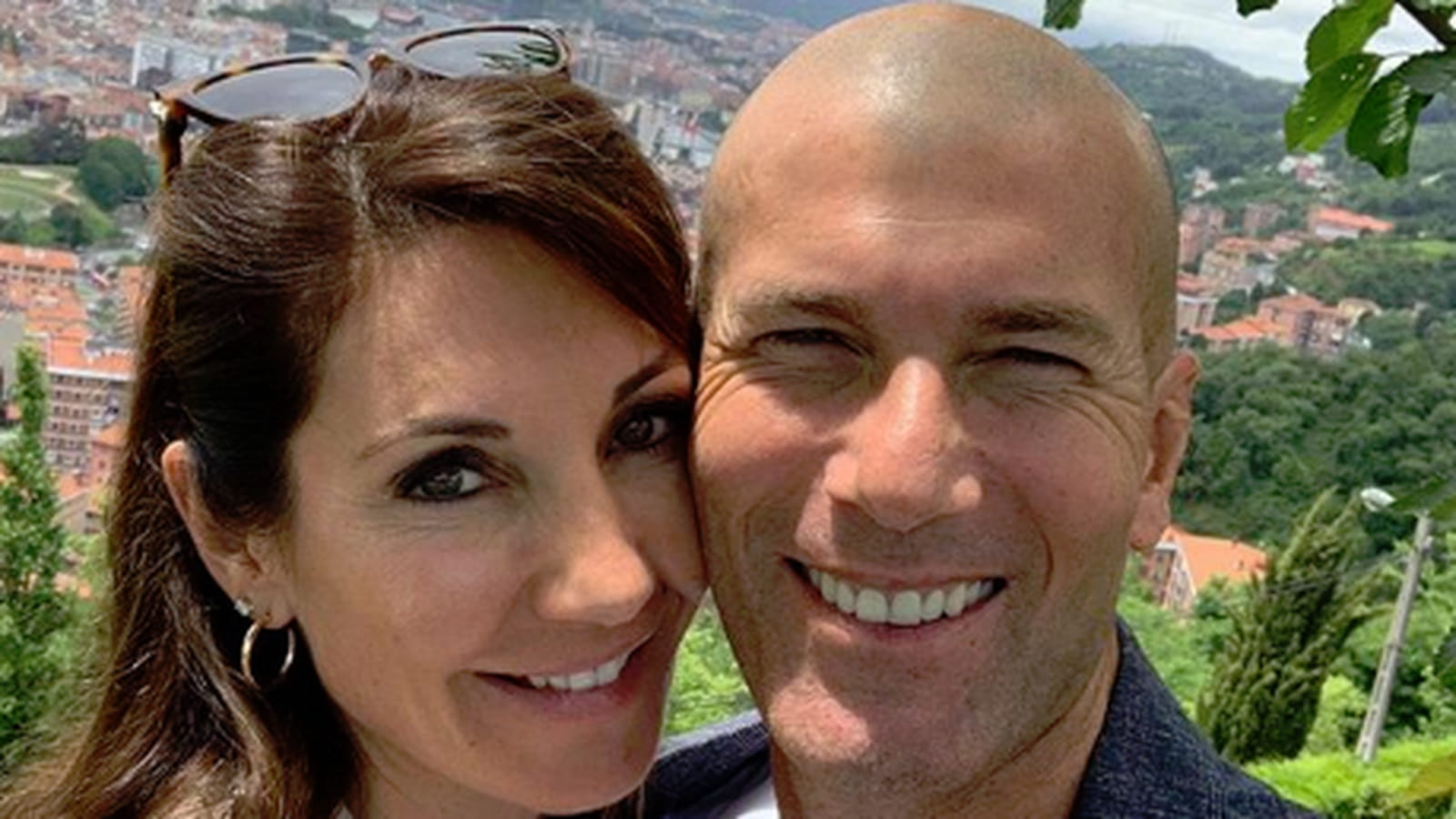 Véronique Zidane et Zinédine Zidane 