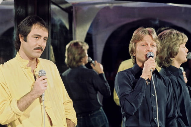 Cloclo a chant&eacute; avec Michel Delpech en 1975