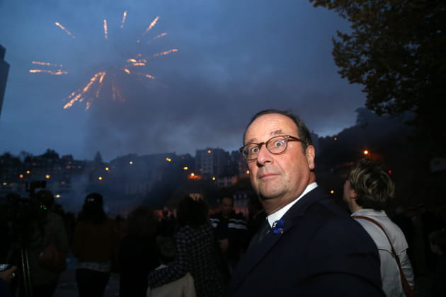 François Hollande en prend plein les yeux