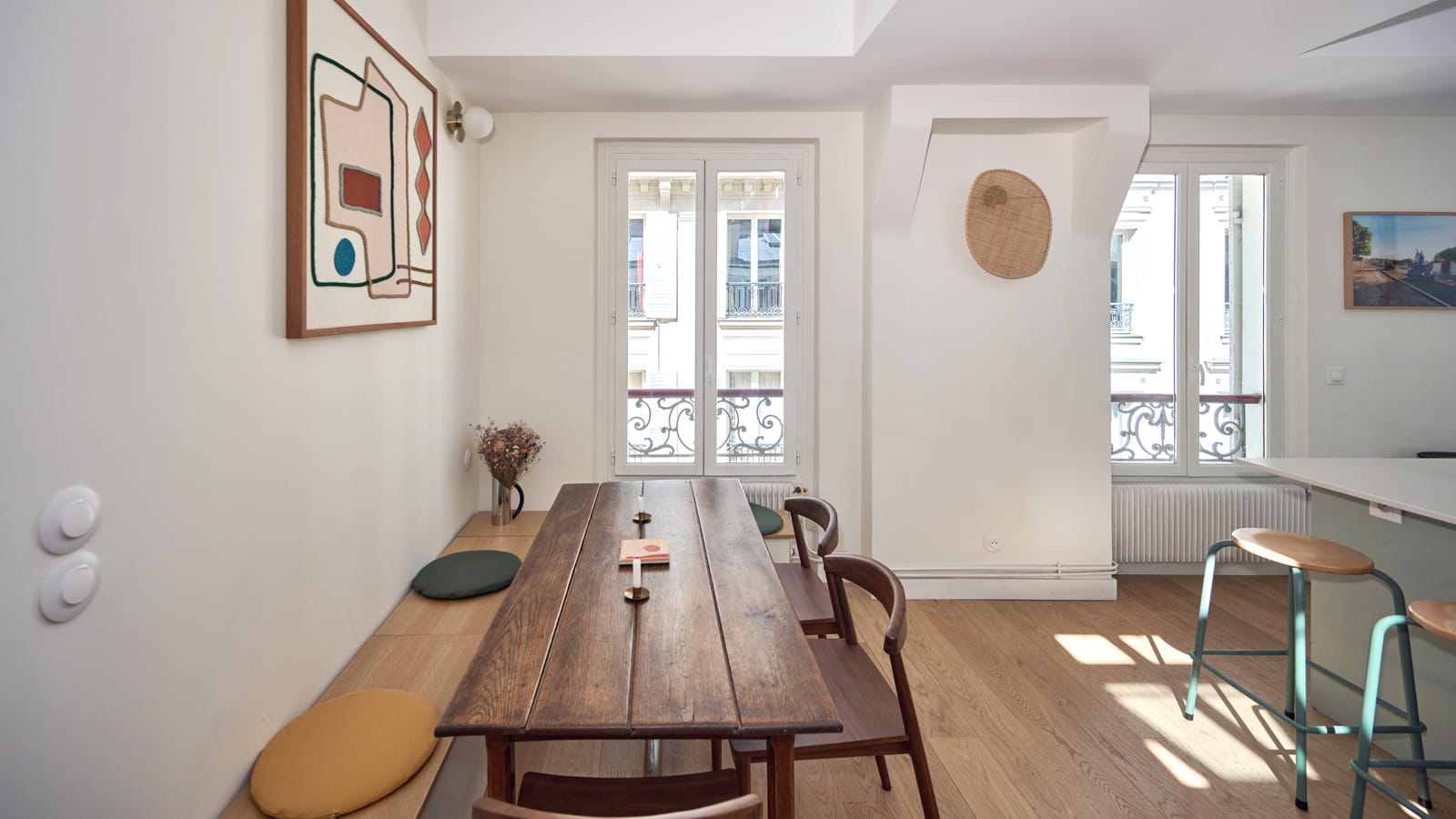 Salle à manger après