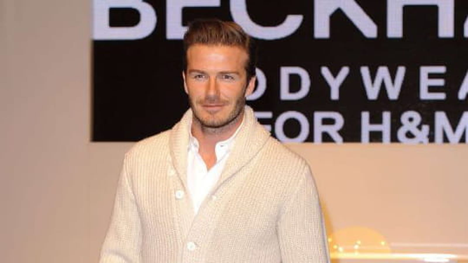 David Beckham le 1er février 2012