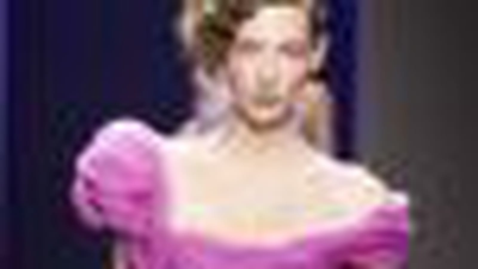 Longue robe drapée de Christophe Josse