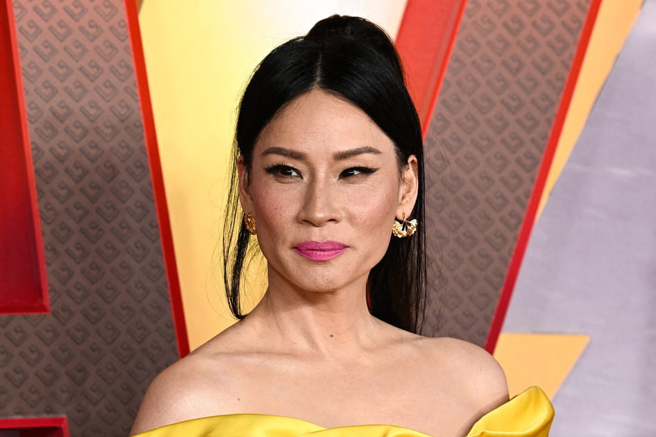 Lucy Liu, sublime avec ses cheveux noirs