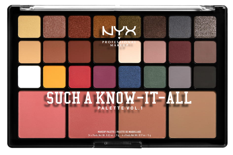 Palette Such a Know It All de Nyx Professional MakeUp
