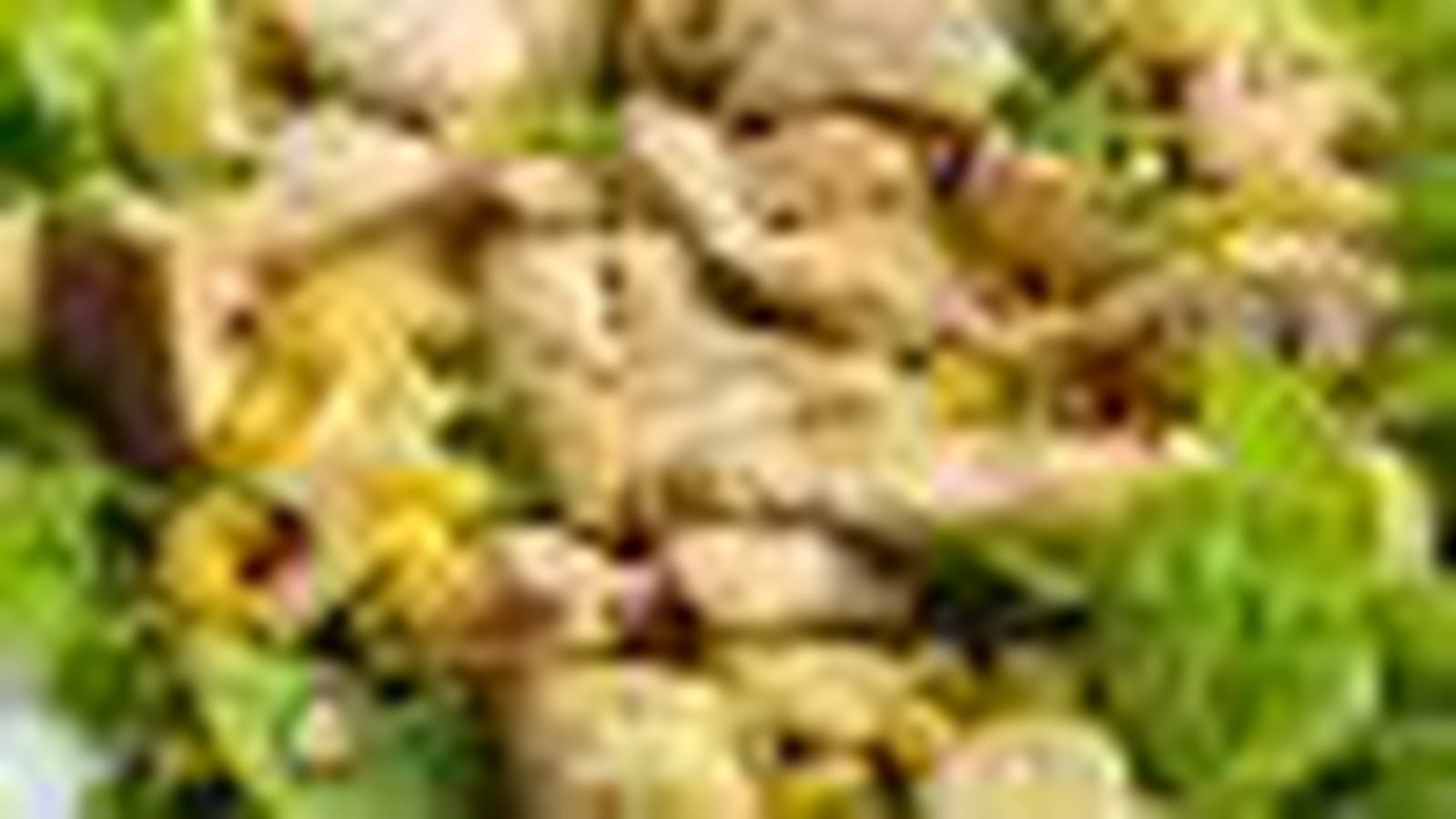 Salade composée au poulet