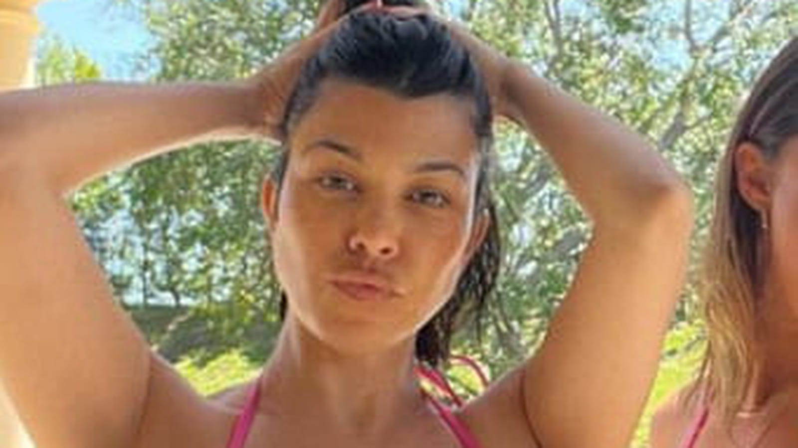 Kourtney Kardashian sans maquillage