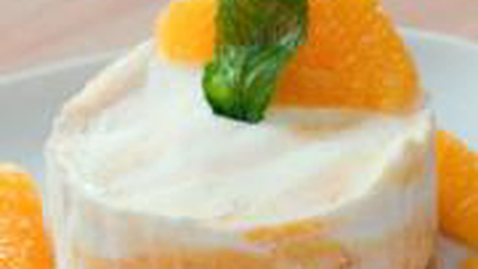 Cheesecake glacé aux agrumes