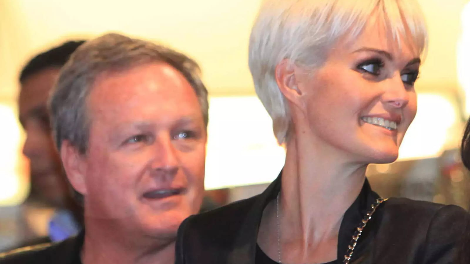 Laeticia Hallyday. et André Boudou