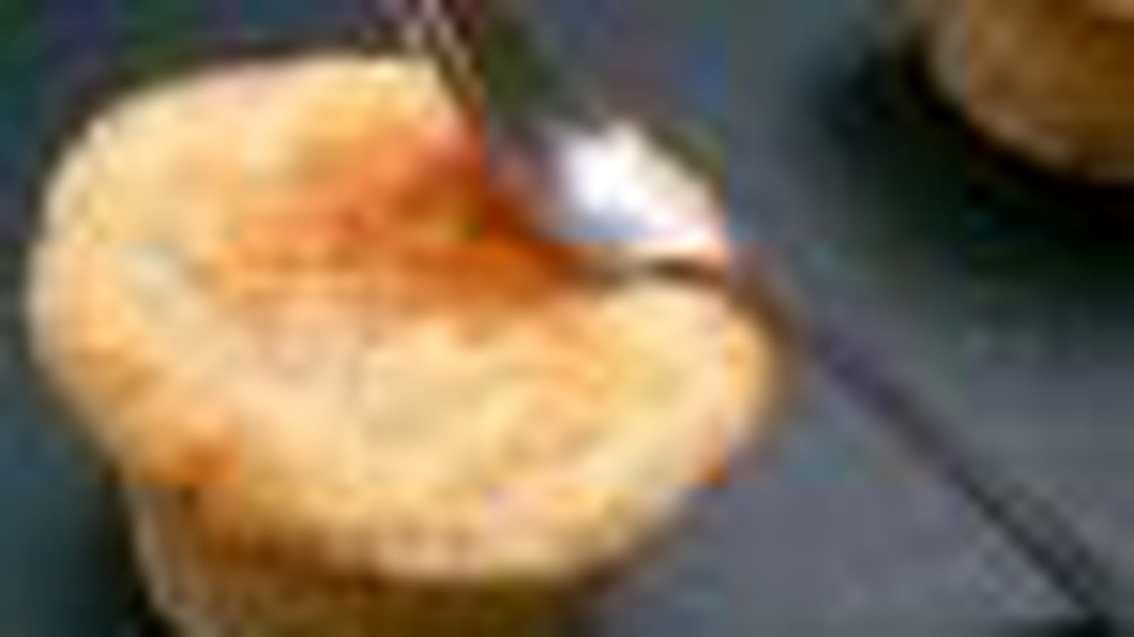 Muffins au coeur coulant de caramel 