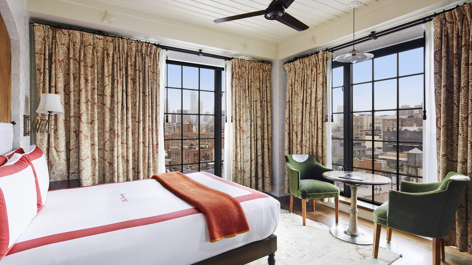 Chambre du Bowery Hotel 