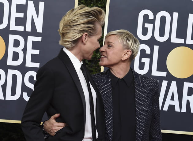Portia de Rossi et Ellen DeGeneres, fougueuses