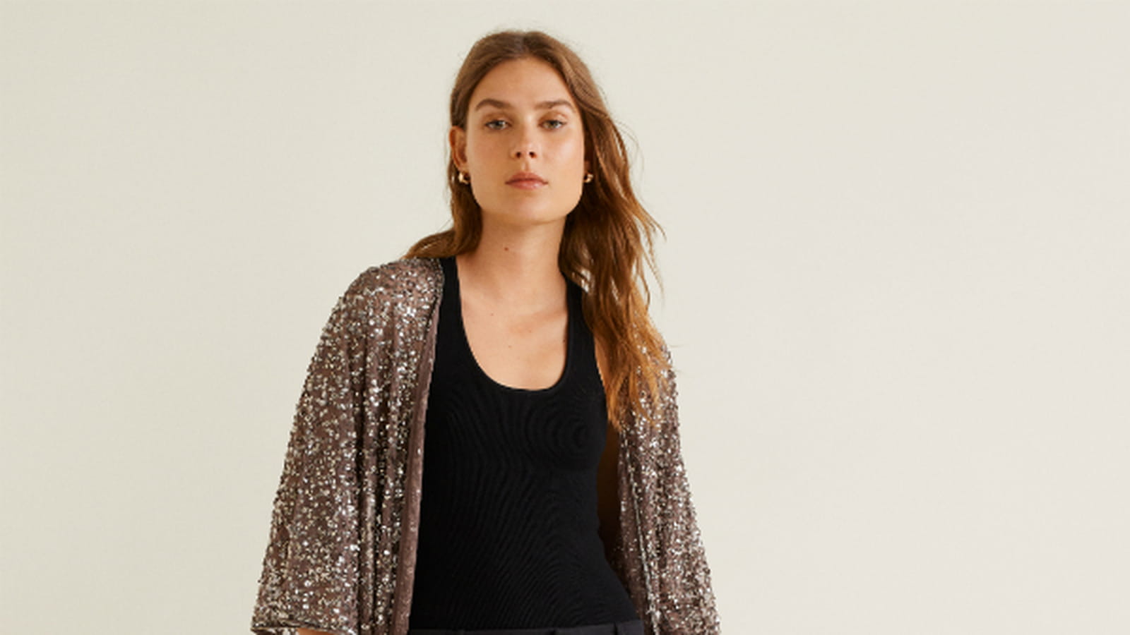 Caftan brodé Mango