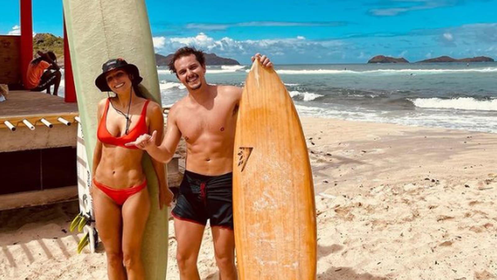 Laury Thilleman et Juan Arbelaez