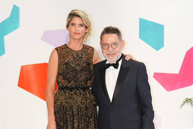 Alice Taglioni pose avec Olivier Gluzman au photocall de la 74e édition du gala de la Croix Rouge