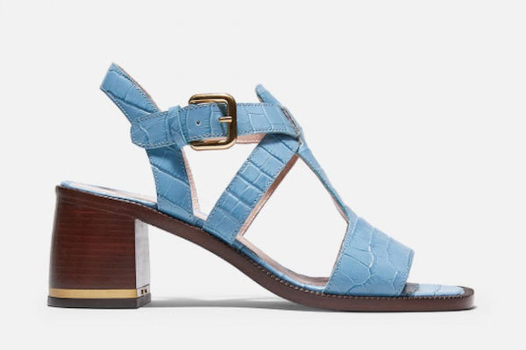 sandales azuree en solde