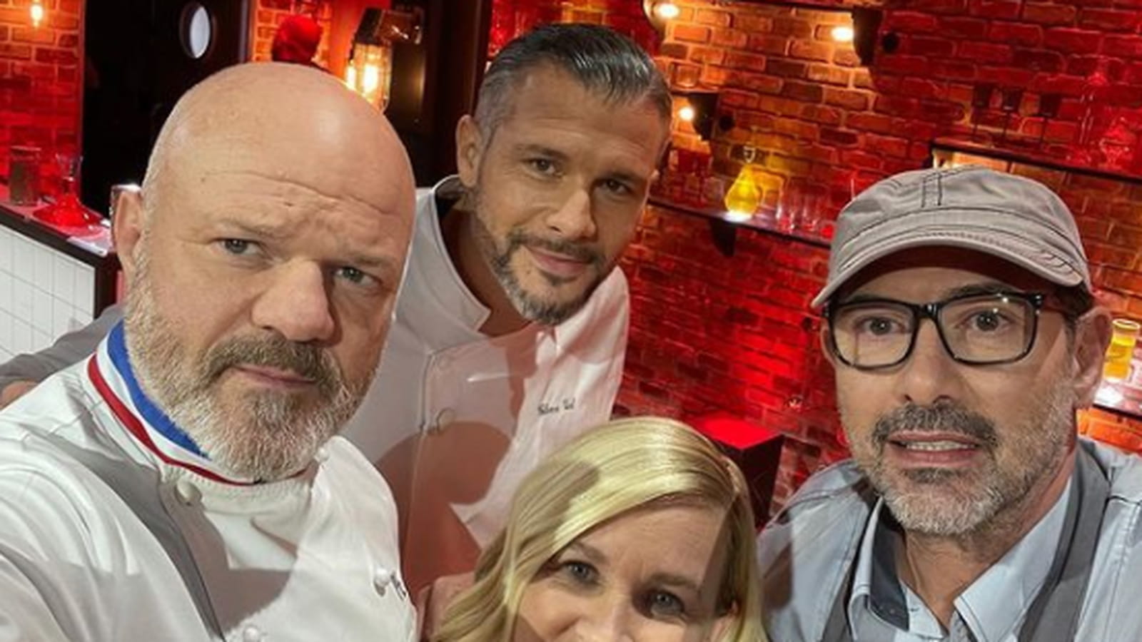 Philippe Etchebest, Glenn Viel, Hélène Darroze et Paul Pairet