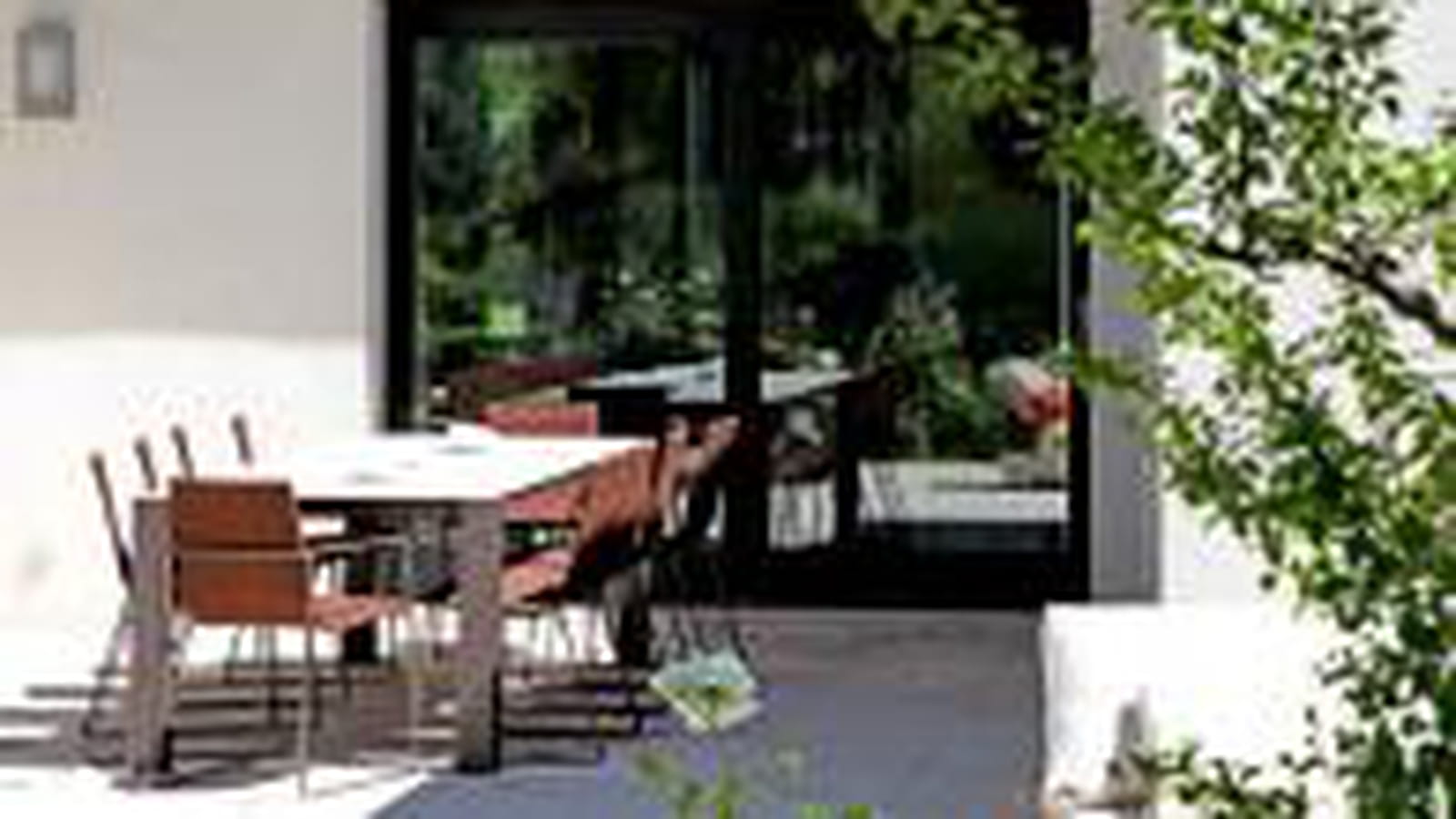Salle à manger d'été