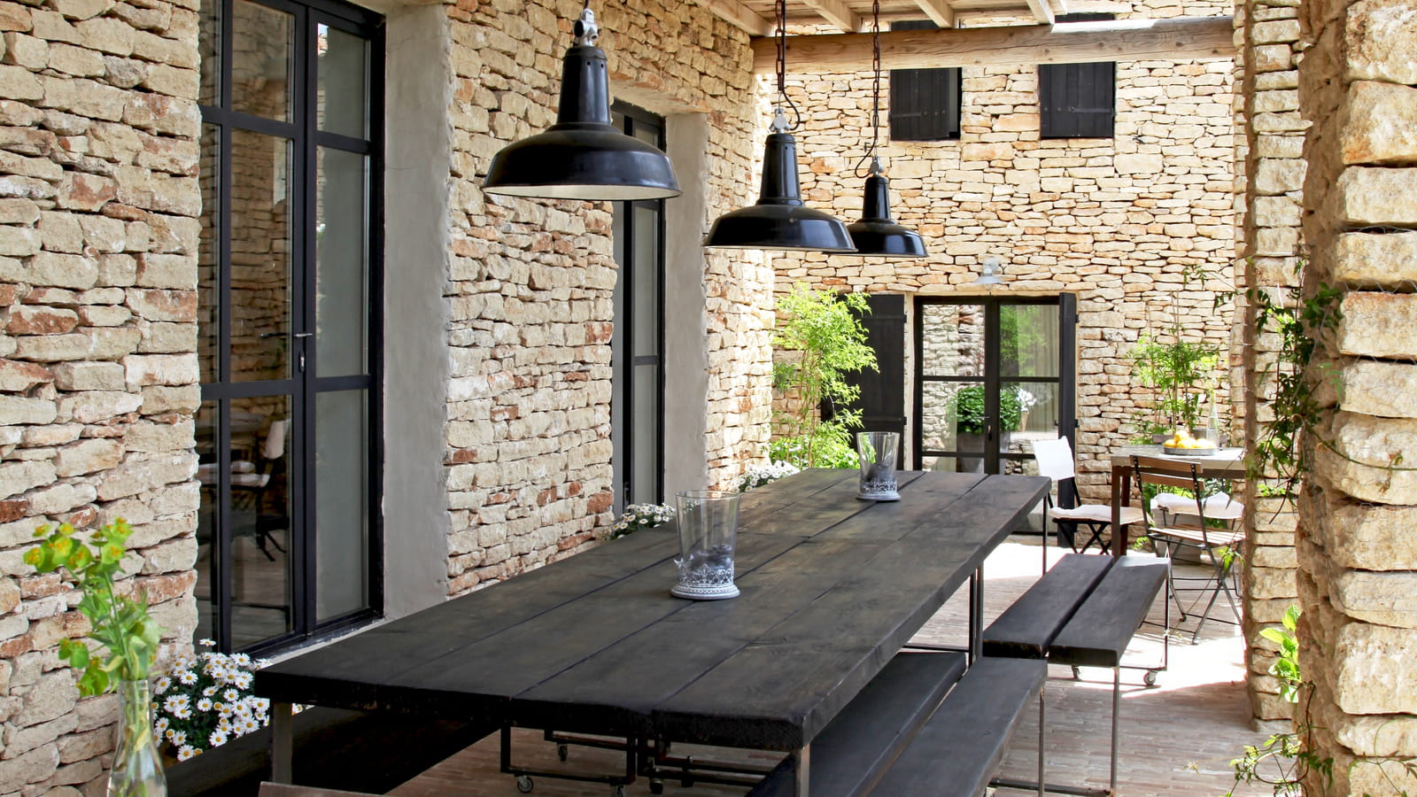 Terrasse brute