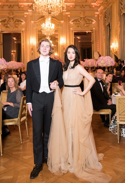 Annabel Yao et son cavalier Comte Gaspard de Limburg Stirum