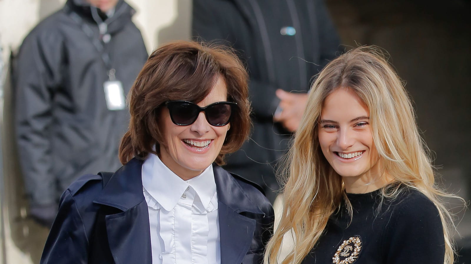 Ines de la Fressange et Violette d'Urso