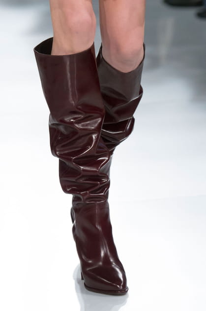 Bottes montantes souples du d&eacute;fil&eacute; Maison Margiela