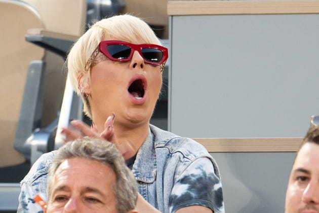 Katrina Patchett (Danse Avec Les Stars), déchaînée dans les gradins à Roland-Garros