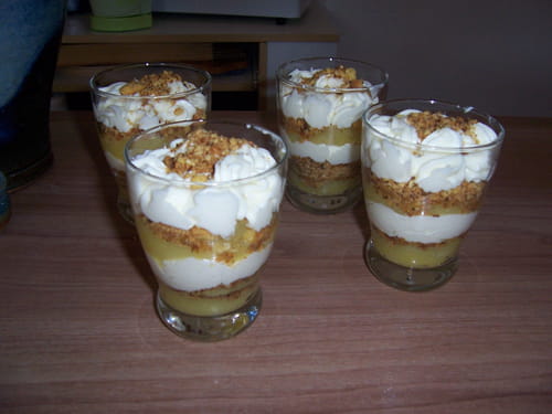 Verrines de pommes