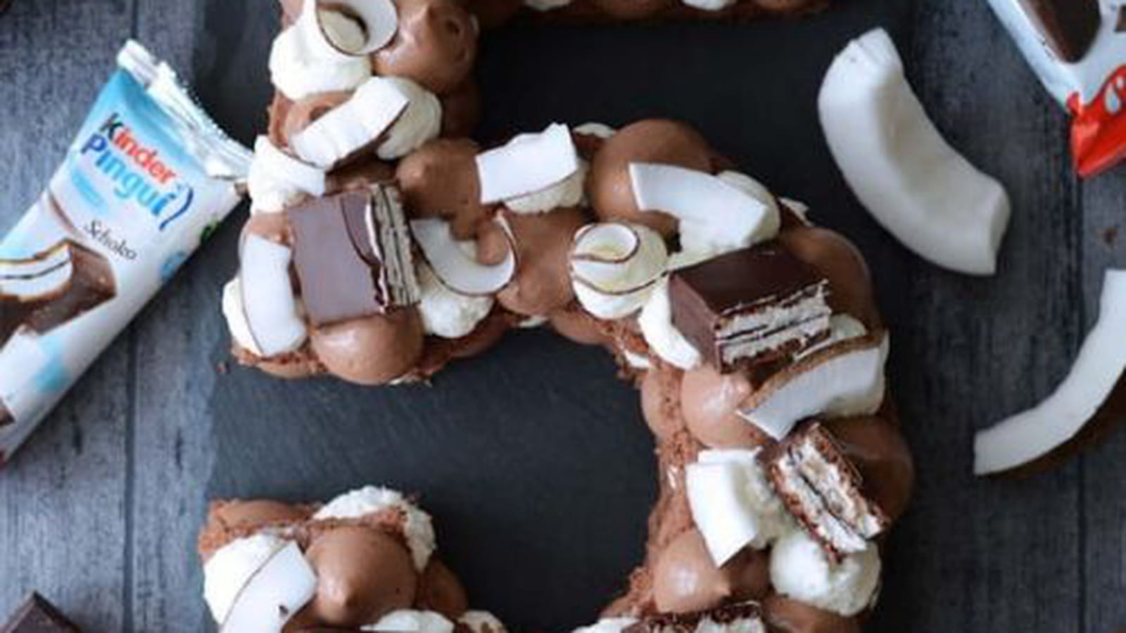 Number Cake façon Kinder Pingui® Coco