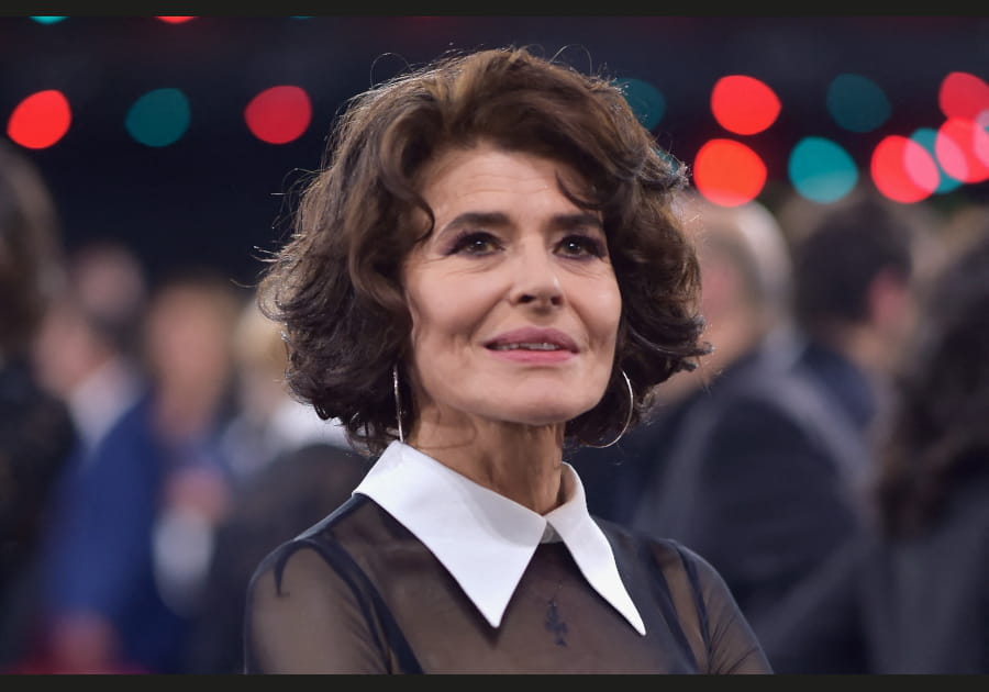 Le carr&eacute; volumineux de Fanny Ardant