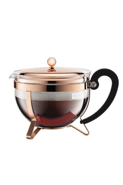 Th&eacute;i&egrave;re cuivr&eacute;e de Bodum