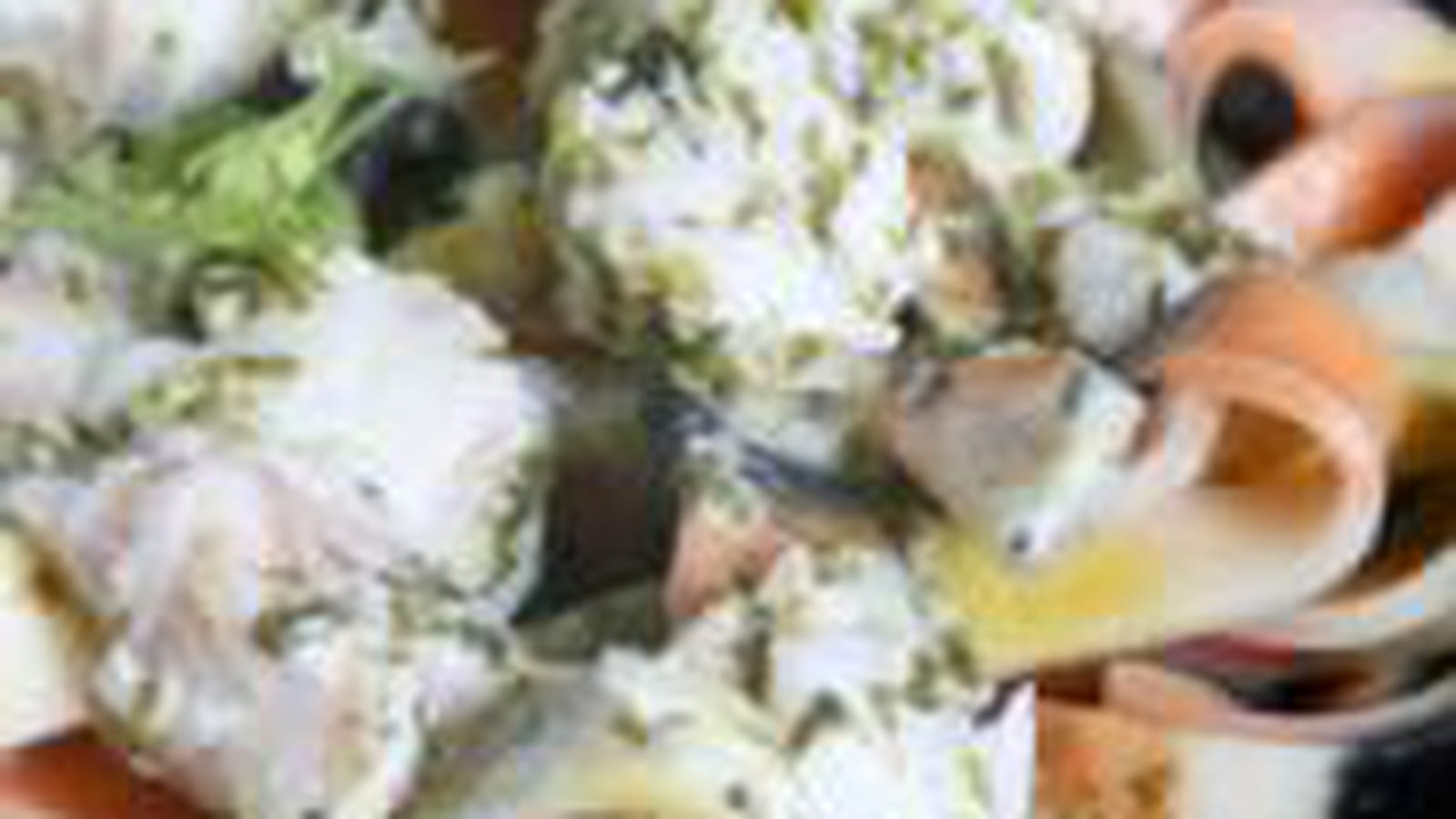 Tagliatelles au cabillaud sauce cerfeuil